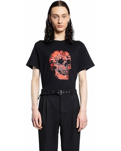 Alexander McQueen T-shirts - Black
