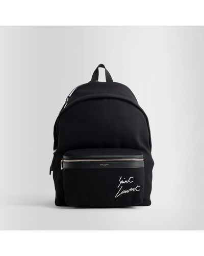 Saint Laurent Backpacks - Black