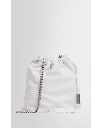 Ann Demeulemeester Shoulder Bags - White