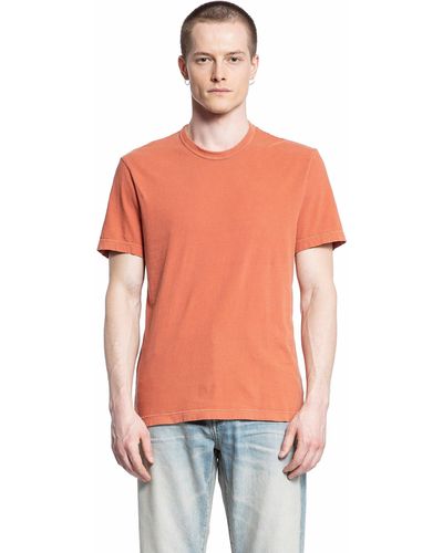 James Perse T-shirts - Red