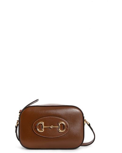 Gucci Top Handle Bags - Brown