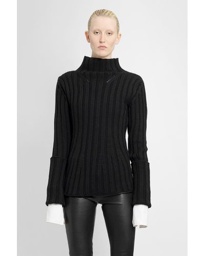 Ann Demeulemeester Knitwear - Black