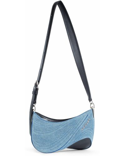 Mugler Top Handle Bags - Blue