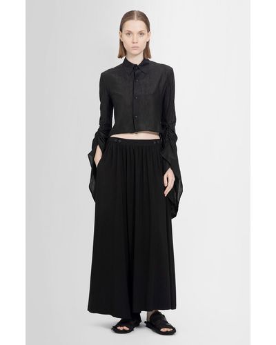 Yohji Yamamoto Shirts - Black