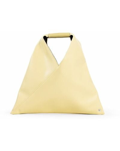 MM6 by Maison Martin Margiela Top Handle Bags - Natural