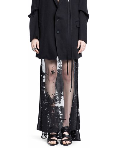 Ann Demeulemeester Skirts - Black