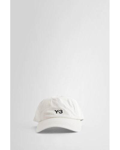 Y-3 Hats - White
