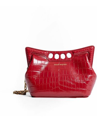 Alexander McQueen Shoulder Bags - Red