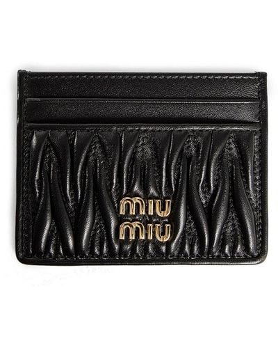 Miu Miu Wallets & Cardholders - Black