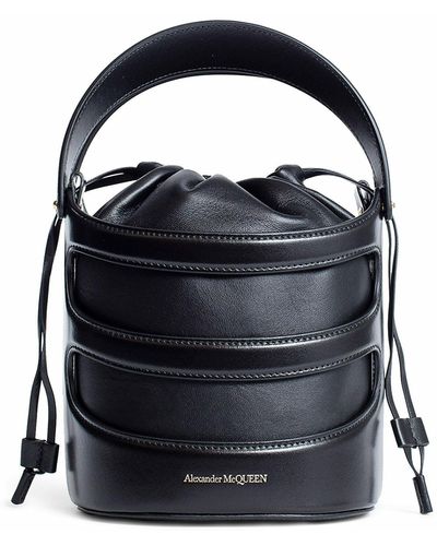 Alexander McQueen Top Handle Bags - Black
