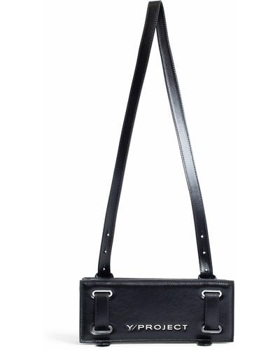 Y. Project Top Handle Bags - Black