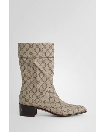 Gucci Heeled Ankle Boots - Brown