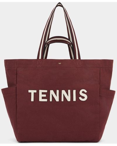 Anya Hindmarch Tennis Household Tote - Red