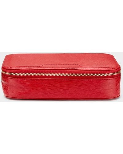 Anya Hindmarch Bespoke Large Keepsake Box - Red