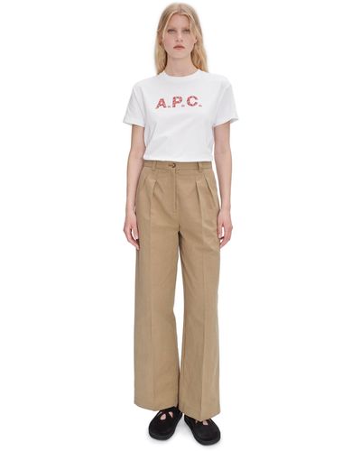 A.P.C. Tressie Pants - Natural
