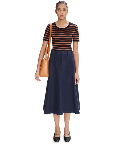 A.P.C. Laurie Skirt - Blue