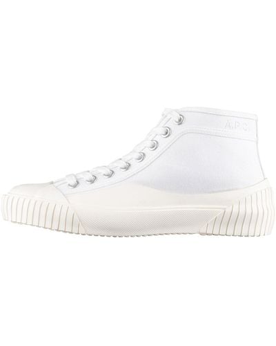 A.P.C. Iggy High Sneakers - White