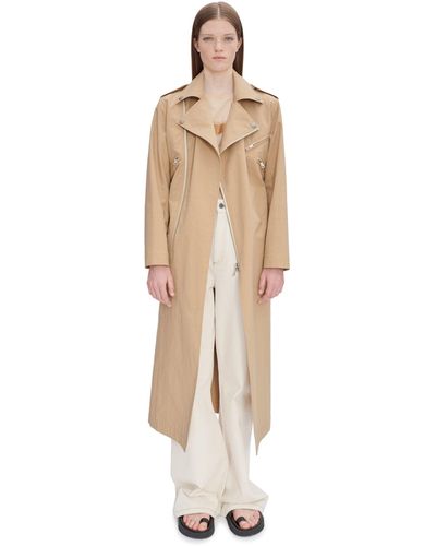 A.P.C. Madame Recamier Trench Coat - Natural