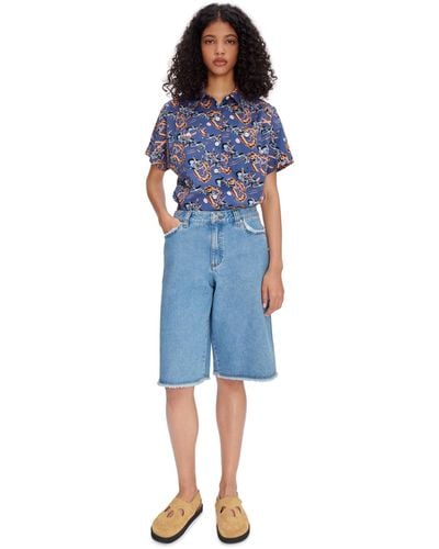 A.P.C. Beverly Shorts - Blue