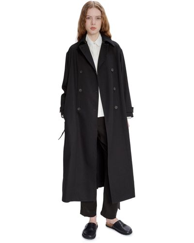 A.P.C. Louise Trench Coat - Black