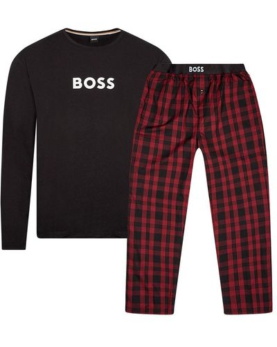 BOSS by HUGO BOSS Pyjama Set - Red