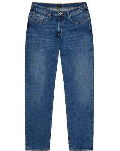 Paul Smith Tapered Fit Jeans 11.5oz - Blue