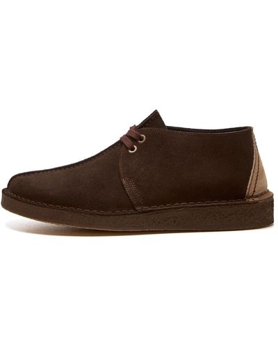 Clarks Desert Trek Shoes - Brown