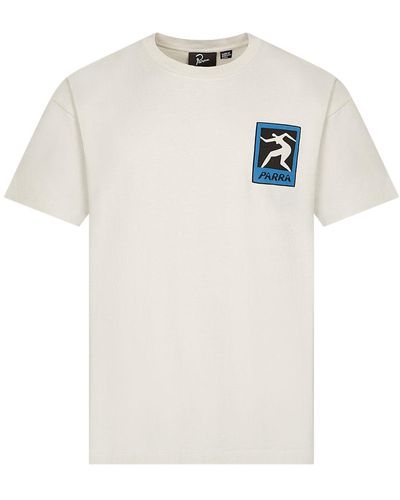 by Parra Pigeon Legs T-shirt - White