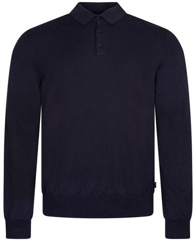Hugo boss merino wool polo deals