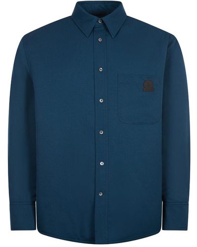 Lanvin Padded Shirt - Blue