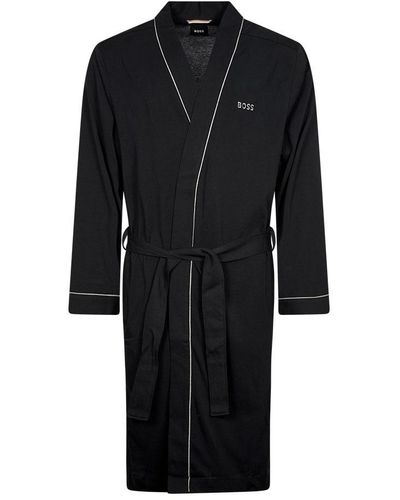 BOSS by HUGO BOSS Kimono Robe - Black
