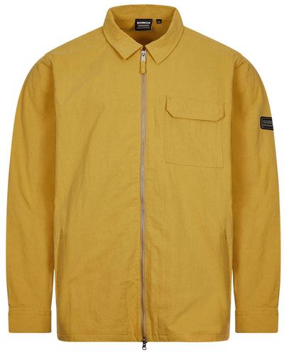 Yellow Barbour Jackets for Men | Lyst