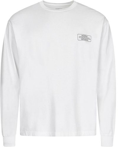 Neighborhood Long Sleeve Logo T-shirt - White