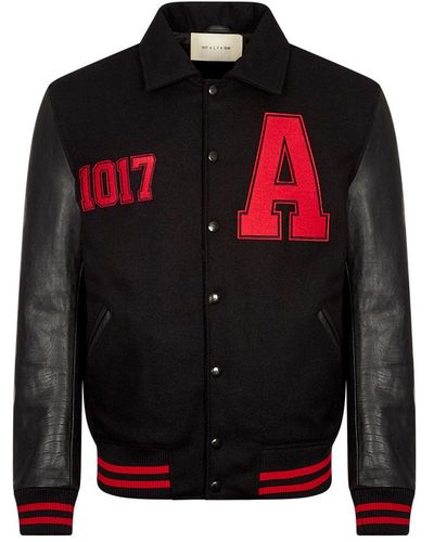 1017 ALYX 9SM Varsity Jacket - Black