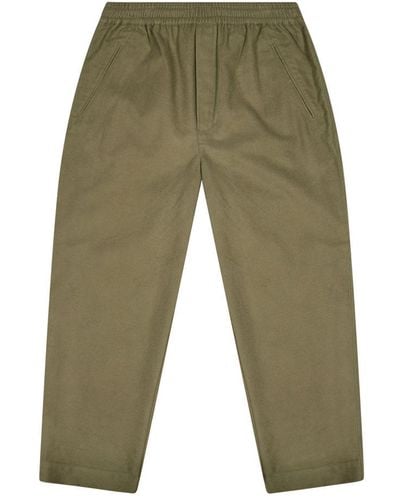 Folk Drawcord Assembly Pants - Green