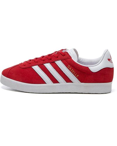 Red Adidas Gazelle Shoes for Men - Up to 45% off | Lyst