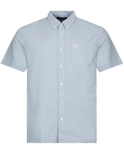 Fred Perry Oxford Shirt - Blue