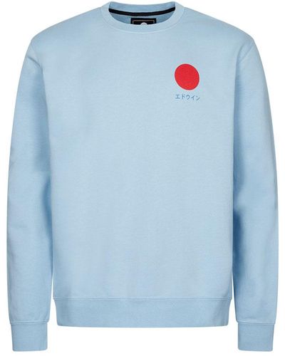 Edwin Japanese Sun Sweatshirt - Blue