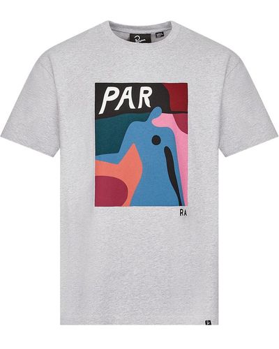 by Parra Ghost Caves T-shirt - Grey
