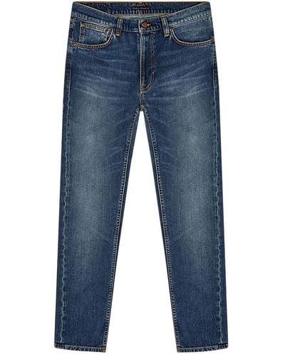 Nudie Jeans Lean Dean Jeans 13oz - Blue