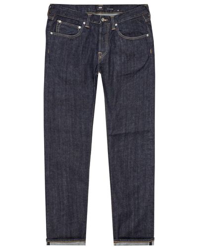 Edwin Ed 55 Jeans Red Listed Selvage Denim - Blue