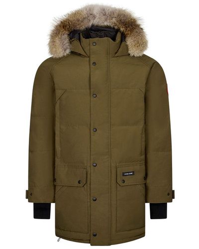 Canada goose emory parka military green sales