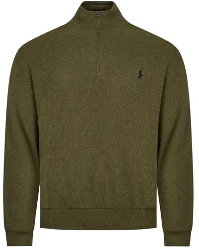polo turtleneck zip up