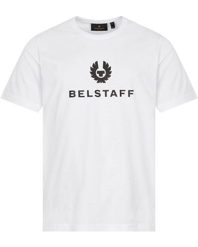 Belstaff White Signature T Shirt