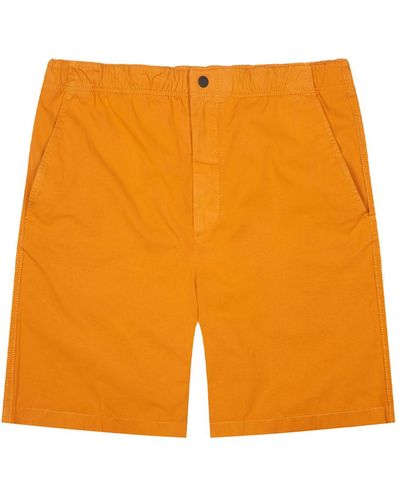 Norse Projects Tumeric Ezra Light Twill Shorts - Orange