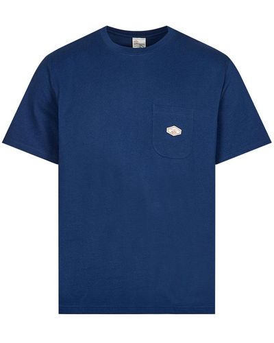 Nudie Jeans Leffe Pocket T-shirt - Blue