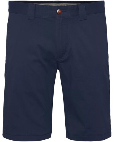 Blue Tommy Hilfiger Shorts for Men | Lyst