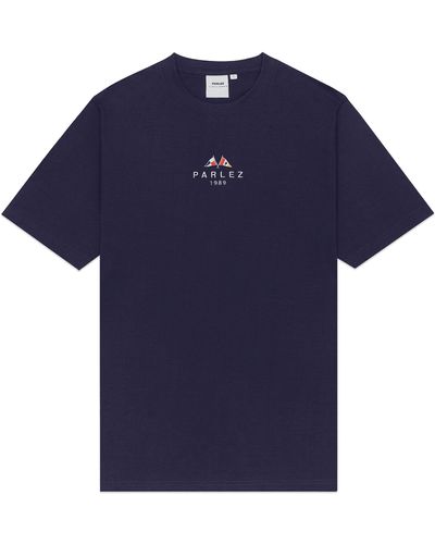 Parlez Iroko T-shirt - Blue