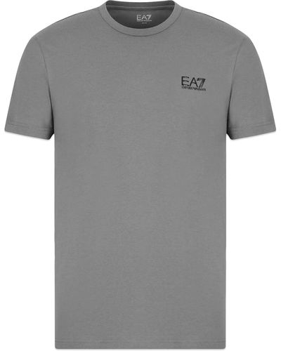 T-shirts Giorgio Armani - Weightless cotton short sleeve T-shirt -  3GST57SJEJZUBWF