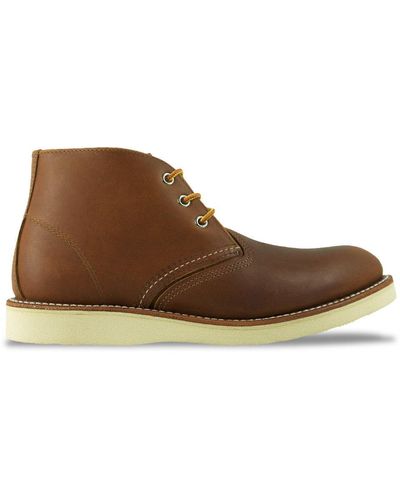 Red Wing 3140 Classic Leather Chukka Boot - Brown